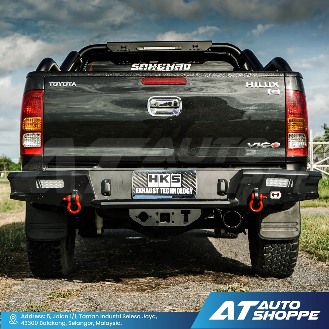 HKS Legamax Single Exit Muffler Exhaust for Toyota Hilux Vigo (2004-2015)