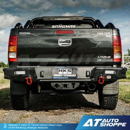 HKS Legamax Single Exit Muffler Exhaust for Toyota Hilux Vigo (2004-2015)