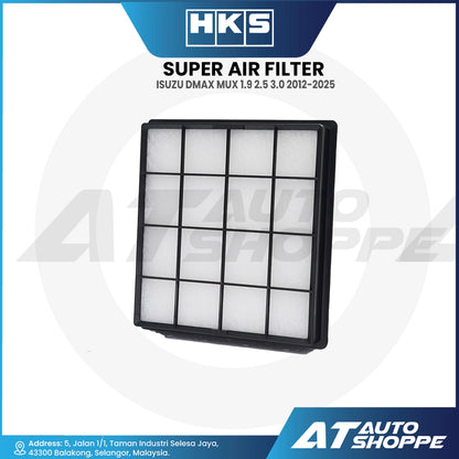 HKS Super Filter for ISUZU DMAX MUX 1.9 2.5 3.0 2012-2025
