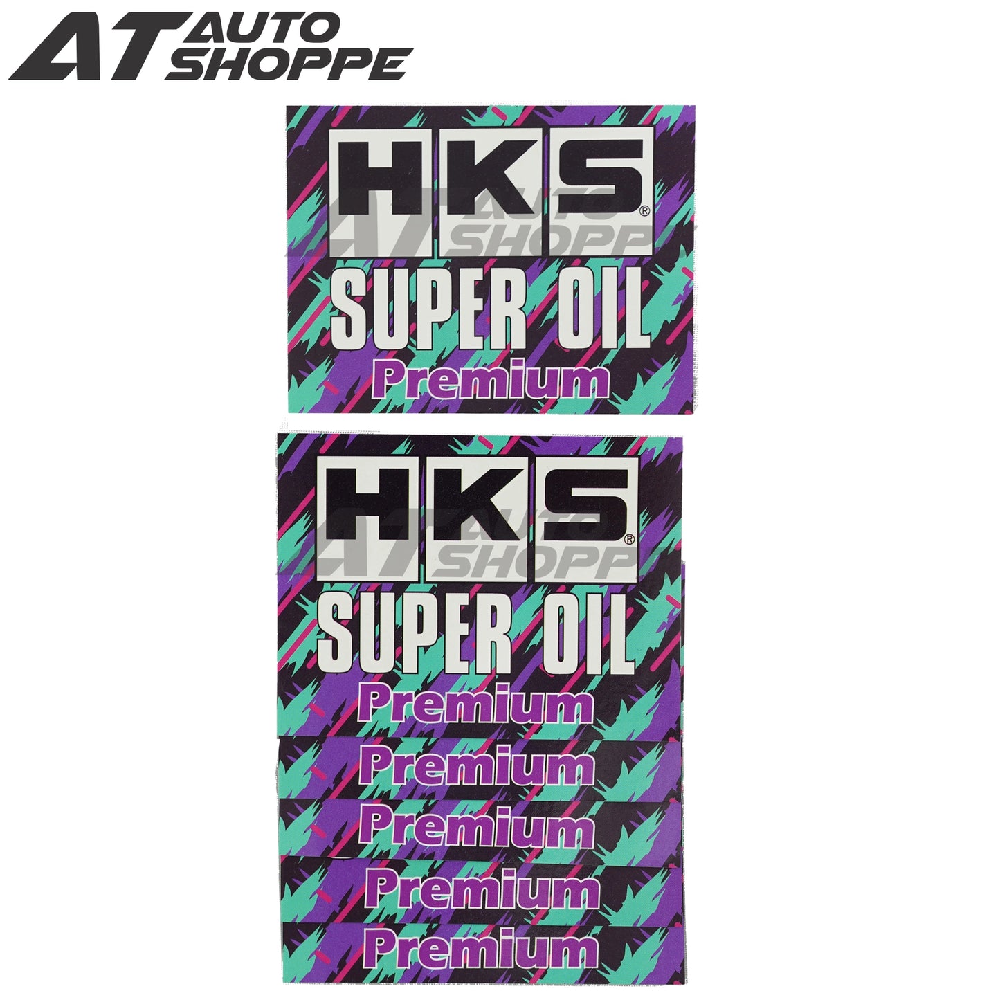 HKS Super Oil Sticker