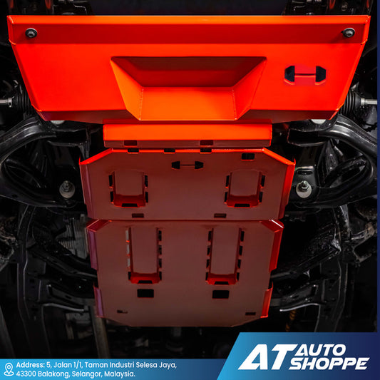 Hamer 4X4 3Pcs Underbody Protection Plate For Ford Ranger Next Gen (2022-Current)