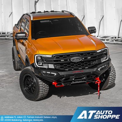 Hamer 4X4 Atlas Series Front Steel Bumper For Ford Ranger Next Gen (2022+)