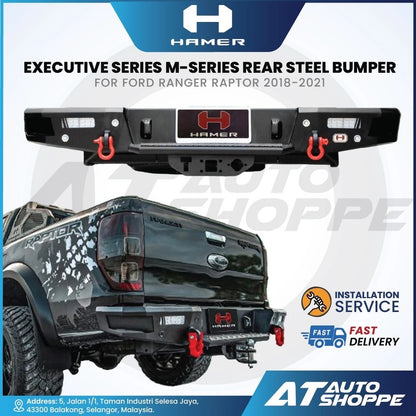 Hamer 4X4 Executive Series M-Series Rear Steel Bumper