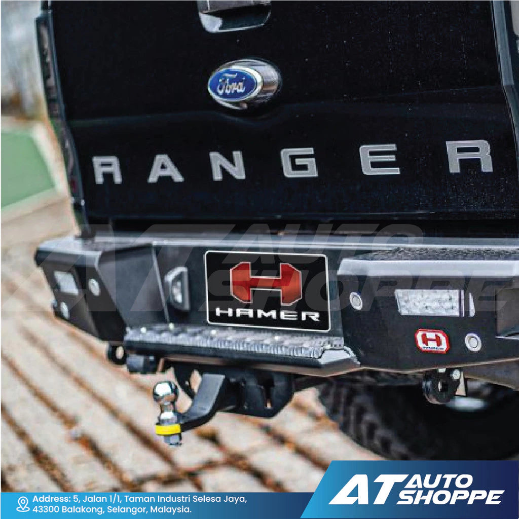 Hamer 4X4 Executive Series M-Series Rear Steel Bumper