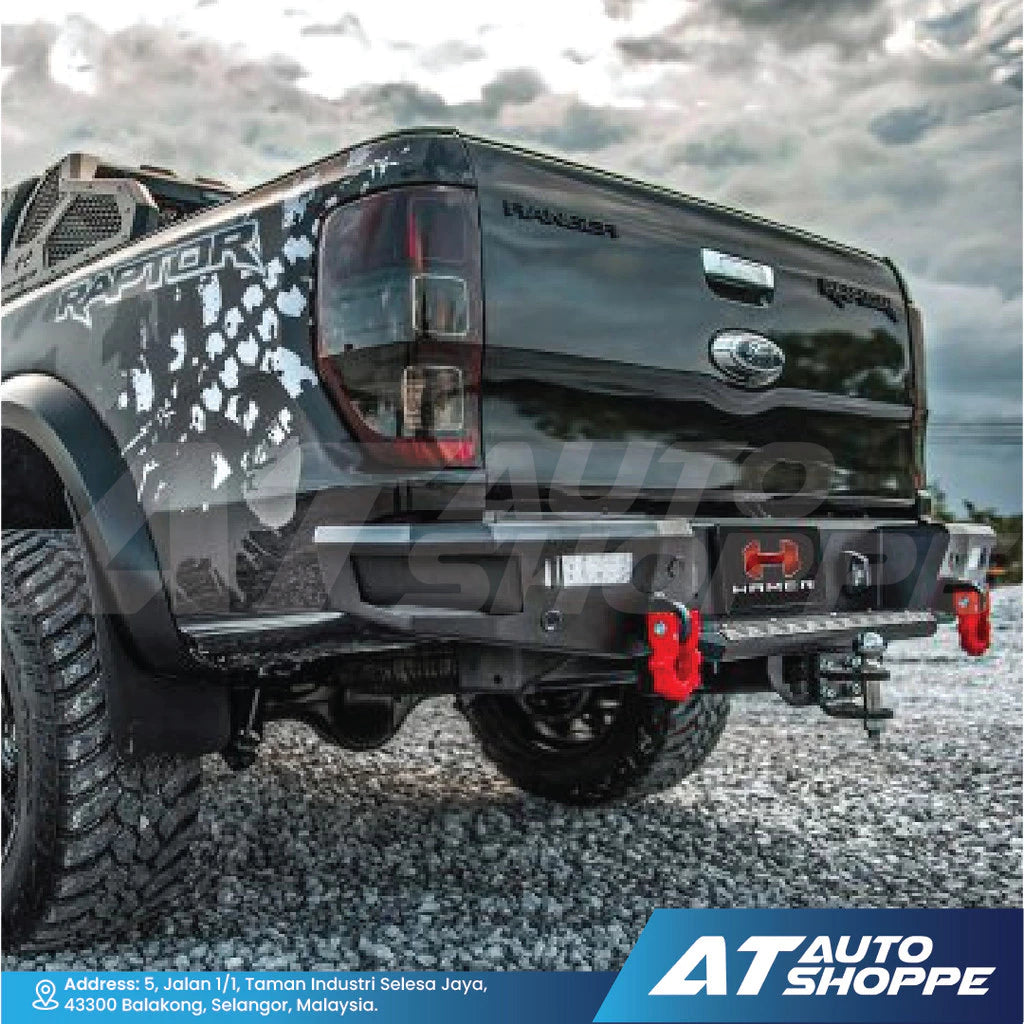 Hamer 4X4 Executive Series M-Series Rear Steel Bumper