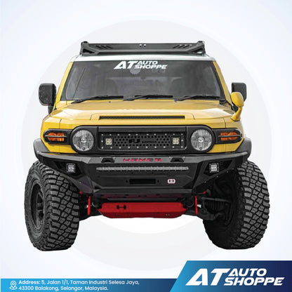 Hamer 4X4 Prime Series Front Steel Bumper with LED DRL