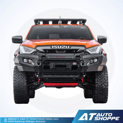 Hamer 4X4 Prime Series Front Steel Bumper with LED DRL