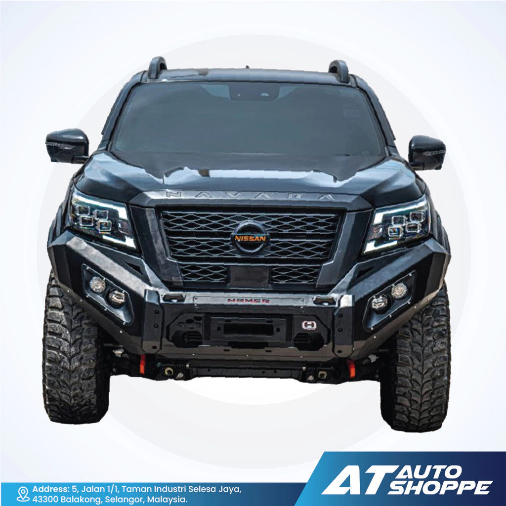 Hamer 4X4 Prime Series Front Steel Bumper with LED DRL