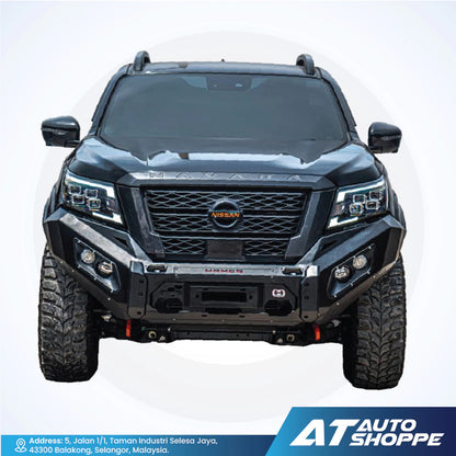 Hamer 4X4 Prime Series Front Steel Bumper with LED DRL
