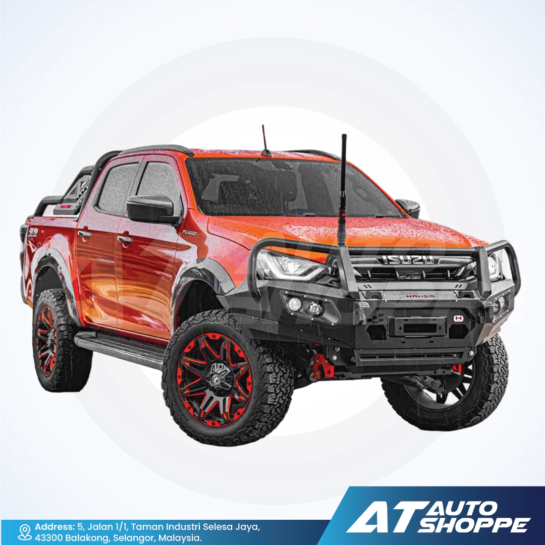 Hamer 4X4 Prime Series Plus Front Bumper For Isuzu D-Max (2021-Current)