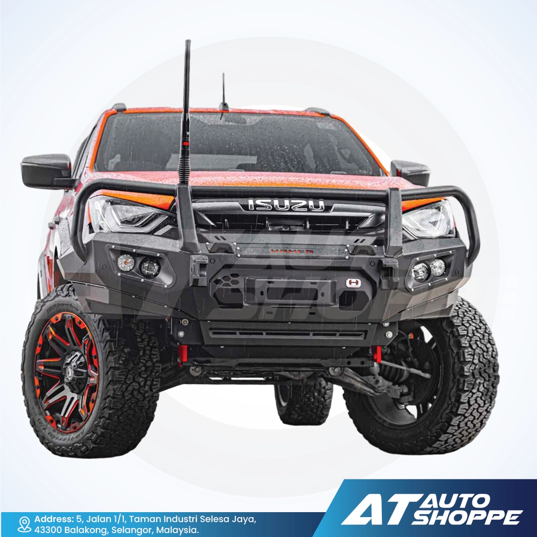 Hamer 4X4 Prime Series Plus Front Bumper For Isuzu D-Max (2021-Current)