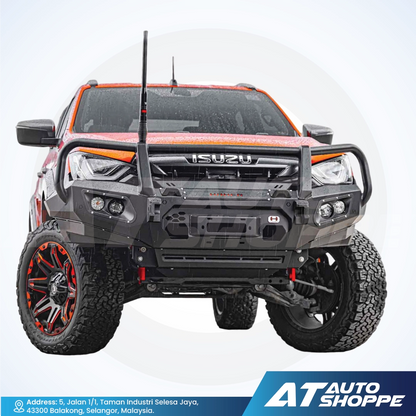 Hamer 4X4 Prime Series Plus Front Bumper For Isuzu D-Max (2021-Current)
