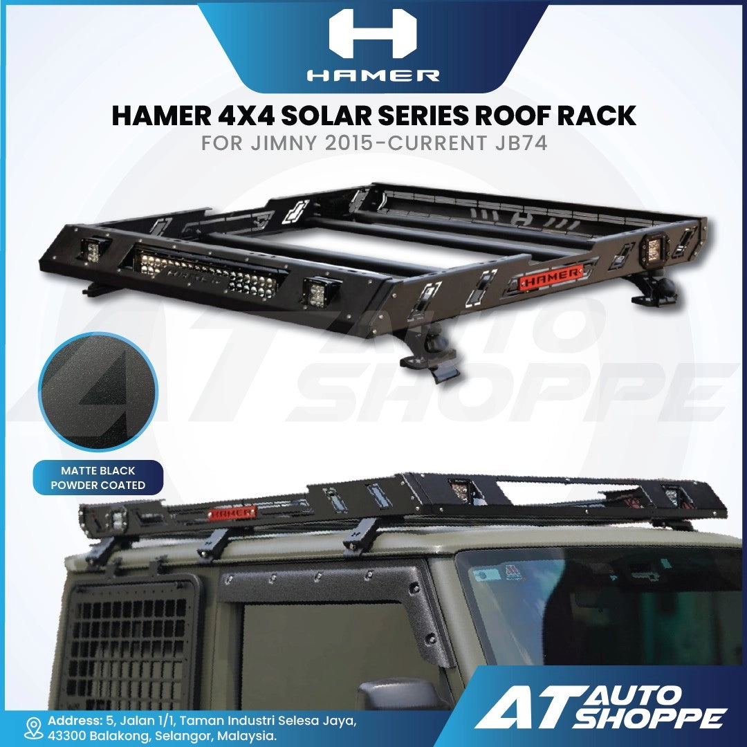 Hamer 4X4 Solar Series Roof Rack For Jimny (2015-Current) JB74