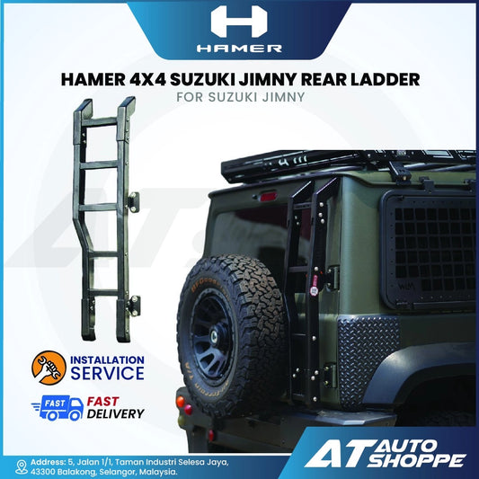 Hamer 4X4 Suzuki Jimny Rear Ladder