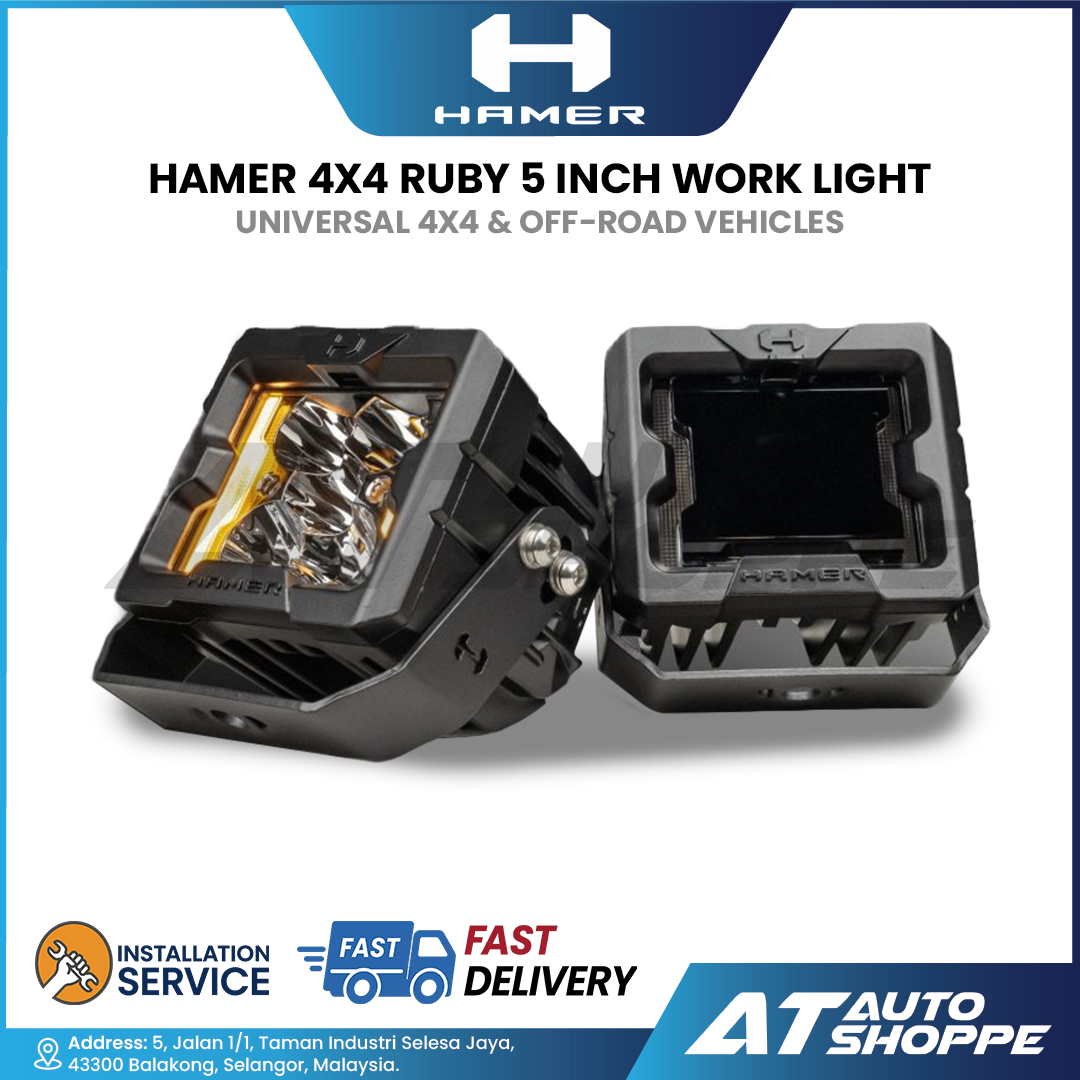 Hamer 4x4 Ruby 5 Inch Work Lights