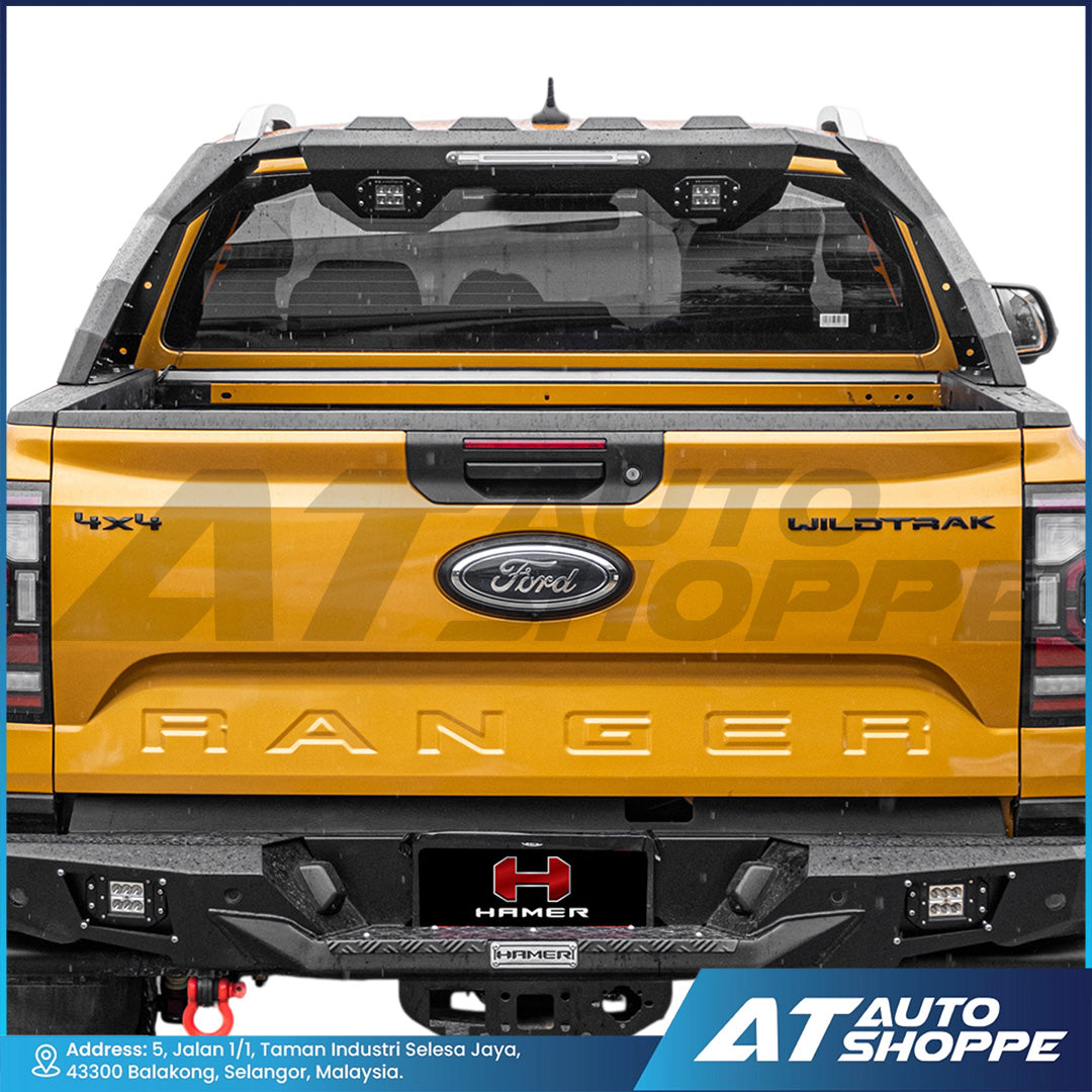 Hamer 4X4 HR 1902 Warrior Series Sport Roll Bar For Raptor Hilux / Vigo / Revo / T6 / Triton / MQ / Navara NP300
