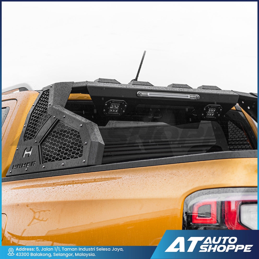 Hamer 4X4 HR 1902 Warrior Series Sport Roll Bar For Raptor Hilux / Vigo / Revo / T6 / Triton / MQ / Navara NP300