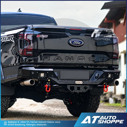 Hamer 4X4 MX204 Nova Sport Series Rear Steel Bumper For Toyota Hilux & Ford Ranger