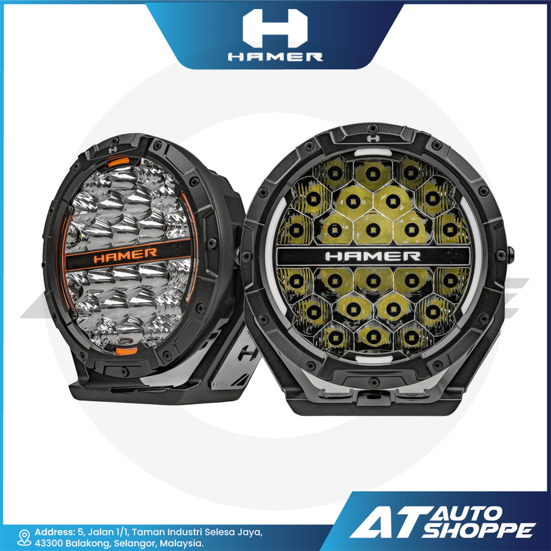 Hamer Luminos 9 Inch Spot Lights
