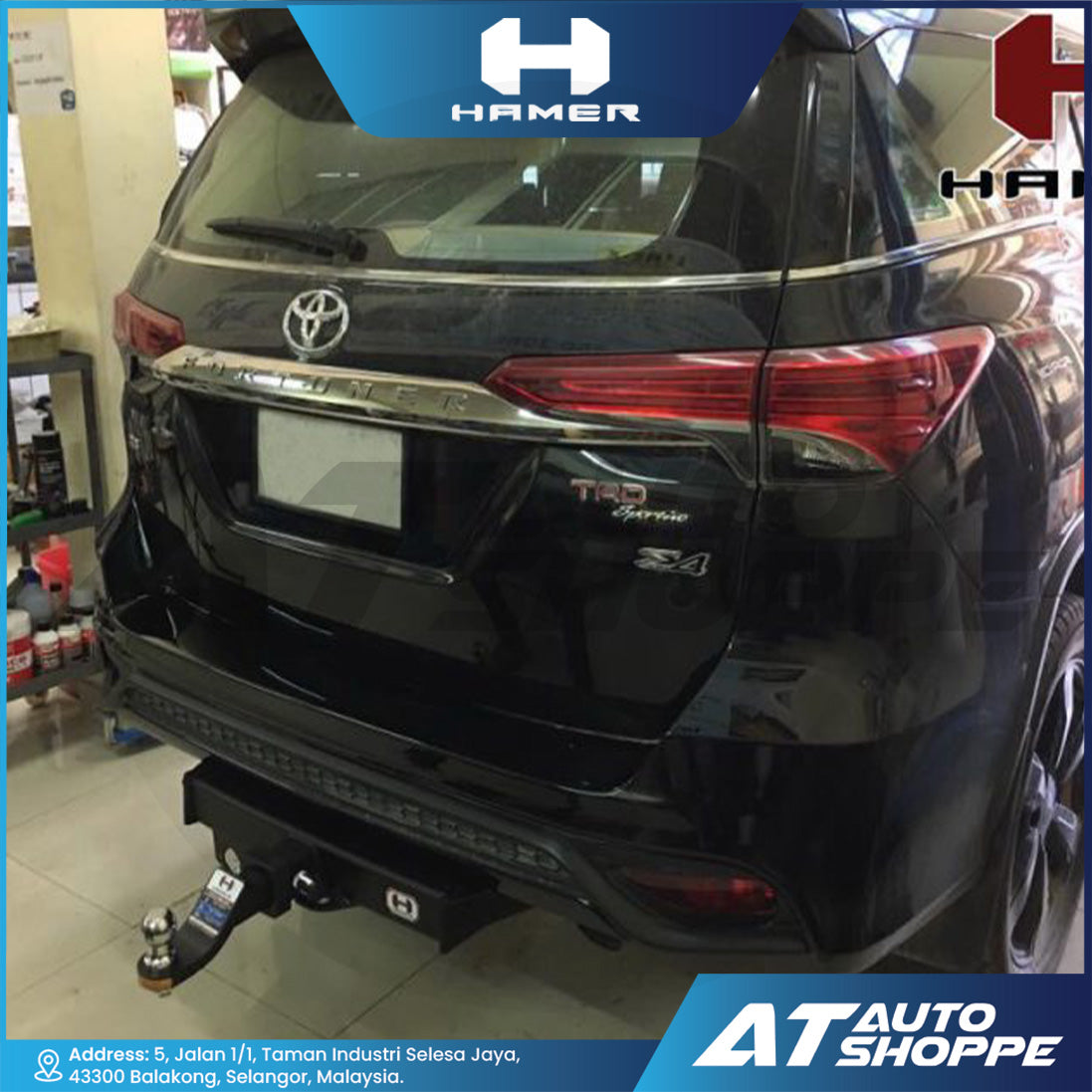 Hamer Tow HItch For Toyota Fortuner 2015-2019