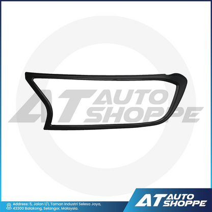 Headlamp Cover Guard Matte Black For Ford Ranger 2015-2021 T7 T8 XL XLT XLT+ Wildtrak Raptor 2.0