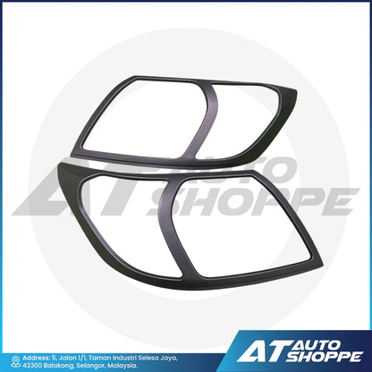Headlamp Cover Guard Matte Black For Toyota Hilux Vigo Champ