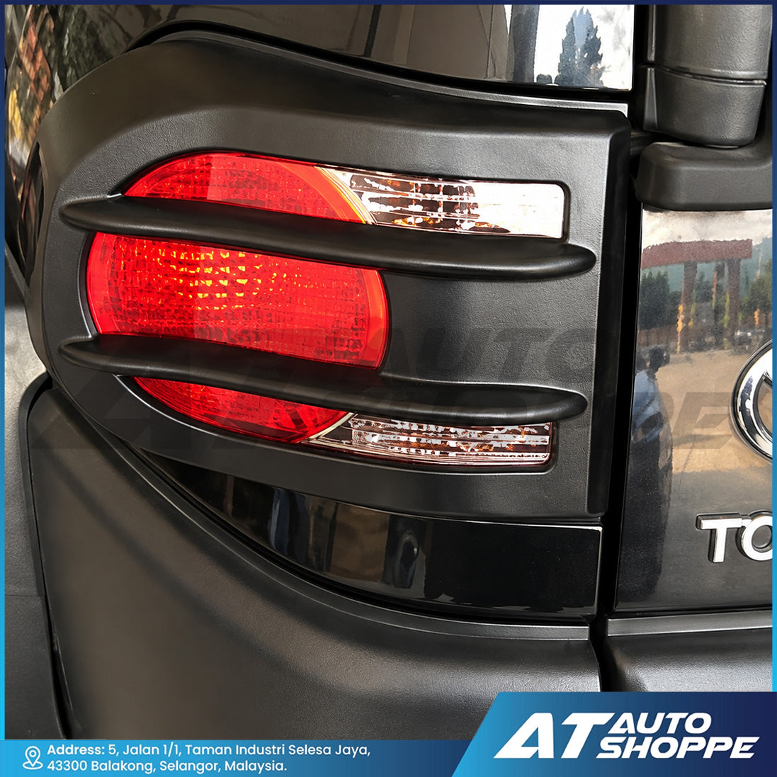 Headlamp & Tailamp Covers For FJ Cruiser