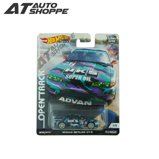 Hot Wheels Nissan Skyline GT-R (R32)-Open Track HKS Super Oil Edition