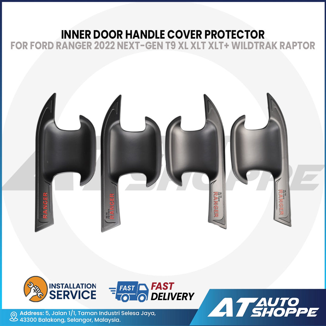 Inner Door Handle Cover Guard For Ford Ranger Next Gen 2022 T9