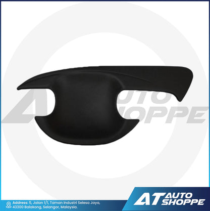 Inner Door Handle Cover Guard Matte Black For Ford Ranger T6 T7 T8 2012-2021