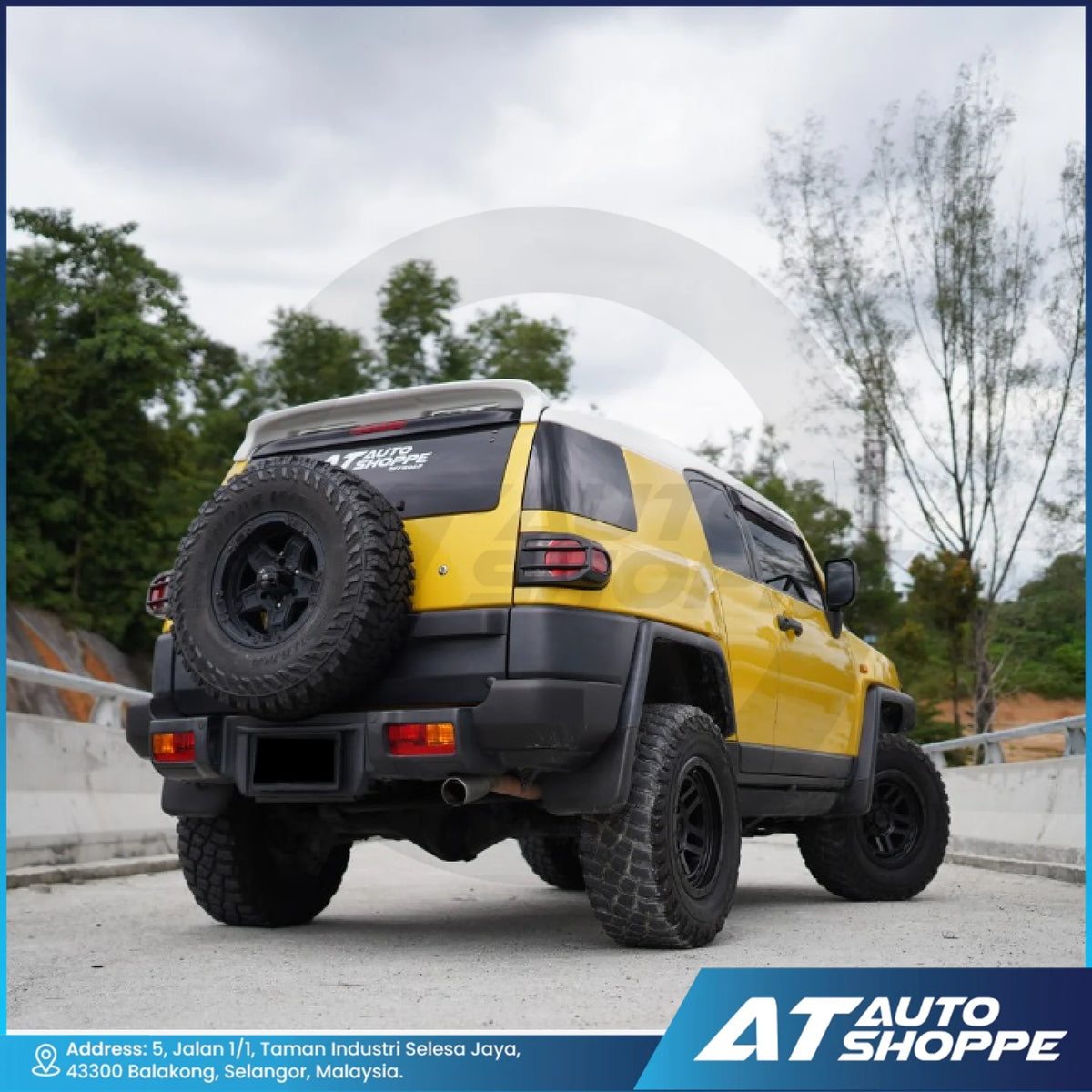 JAOS Design Roof Spoiler Toyota FJ Cruiser