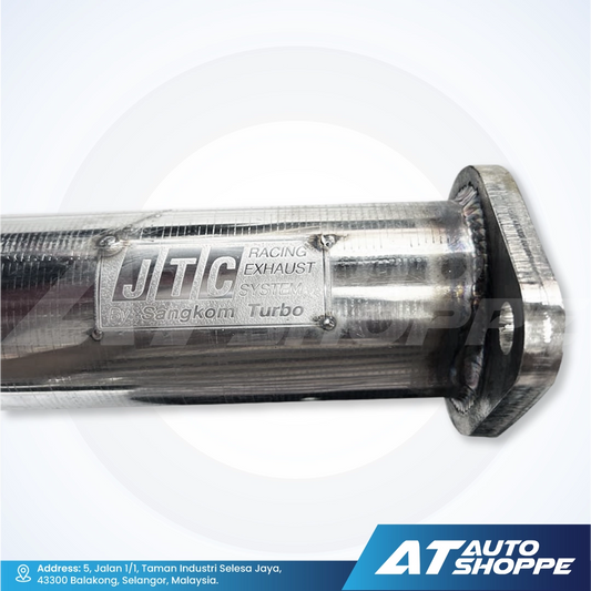 JTC Titanium Stainless Steel Downpipe for Ford Ranger T6 T7 3.2 (2012-2018)
