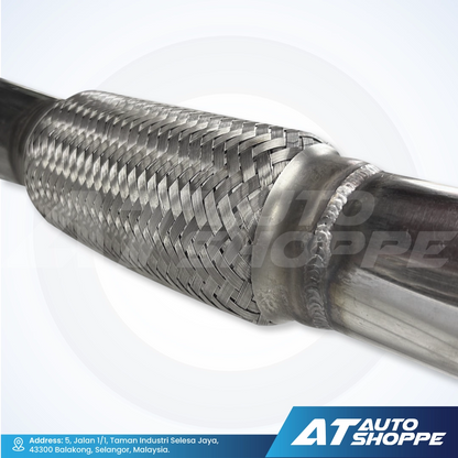 JTC Titanium Stainless Steel Downpipe for Ford Ranger T6 T7 3.2 (2012-2018)