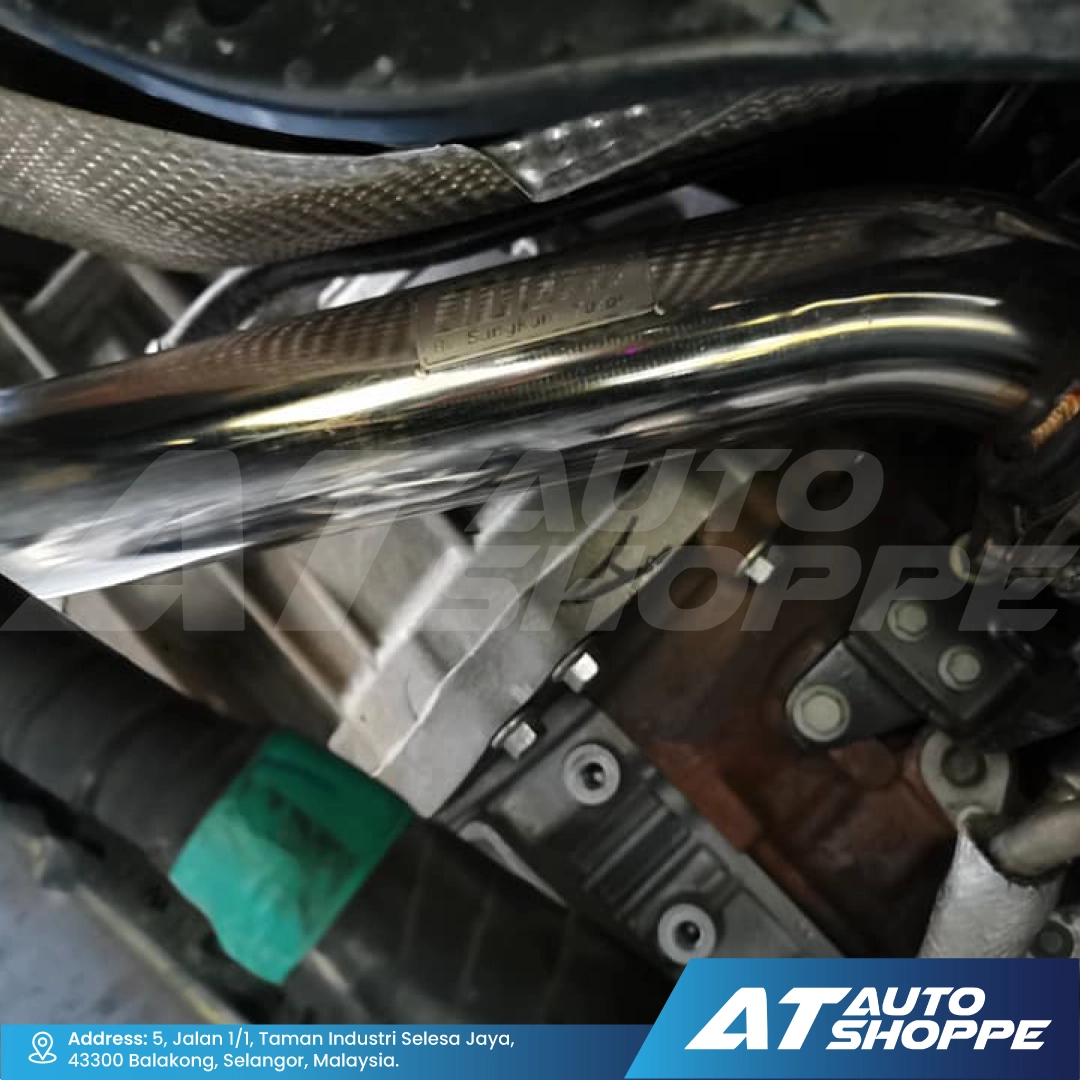 JTC Titanium Stainless Steel Downpipe for Ford Ranger T6 T7 3.2 (2012-2018)