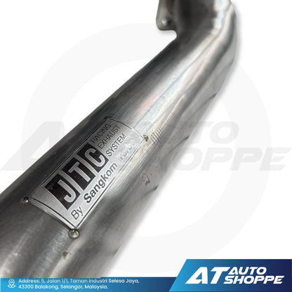 JTC Titanium Stainless Steel Downpipe for Isuzu D-Max 3.0 (2015-Current)