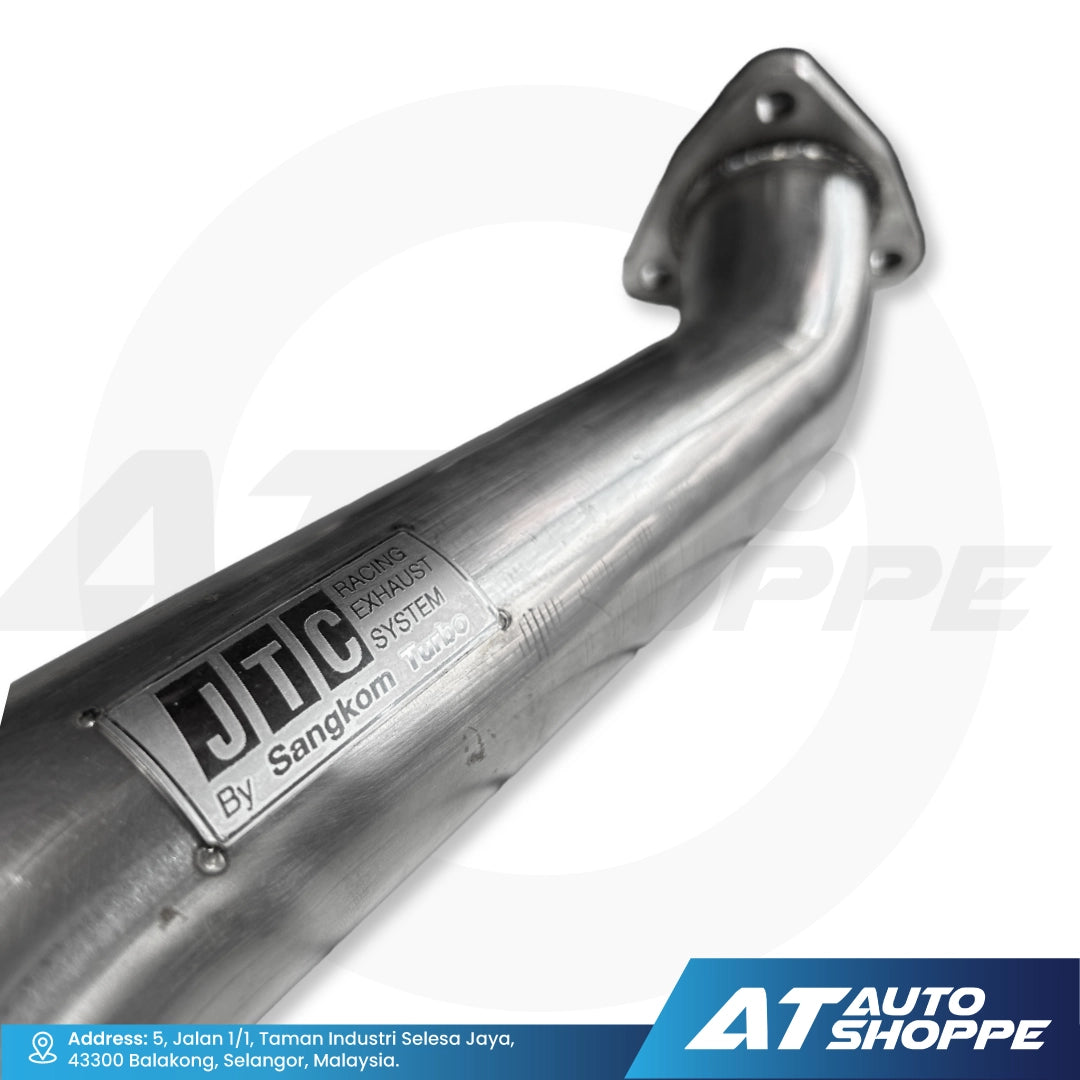 JTC Titanium Stainless Steel Downpipe for Nissan Navara NP300 (2014-2020)