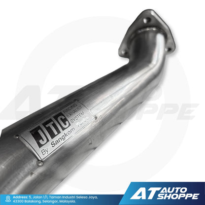 JTC Titanium Stainless Steel Downpipe for Nissan Navara NP300 (2014-2020)