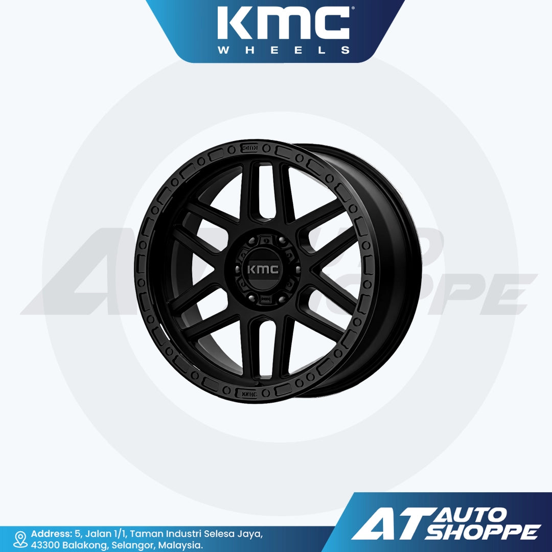 KMC KM544 Mesa - Satin Black Wheel