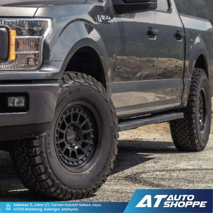 KMC KM719 Canyon-Satin Black 16x8/ 16X9/ 17x8.5 ET0 6x139.7 (1 Piece)