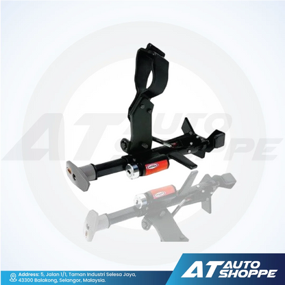 LOCKTECH Car Pedal Double Lock Brake & Starter Anti-Theft Security Device
