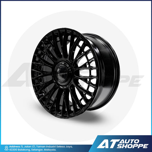 Lenso Apollo Black/Laser Text 20x9 5x139.7 ET35 Wheel (1 Piece)