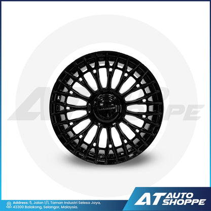Lenso Apollo Black/Laser Text 20x9 5x139.7 ET35 Wheel (1 Piece)