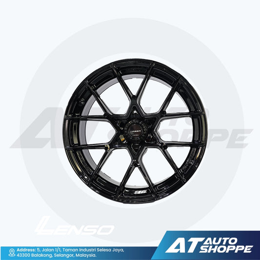Lenso Astra-Satin Black 18x9 ET15 6x139.7 (1 Piece)