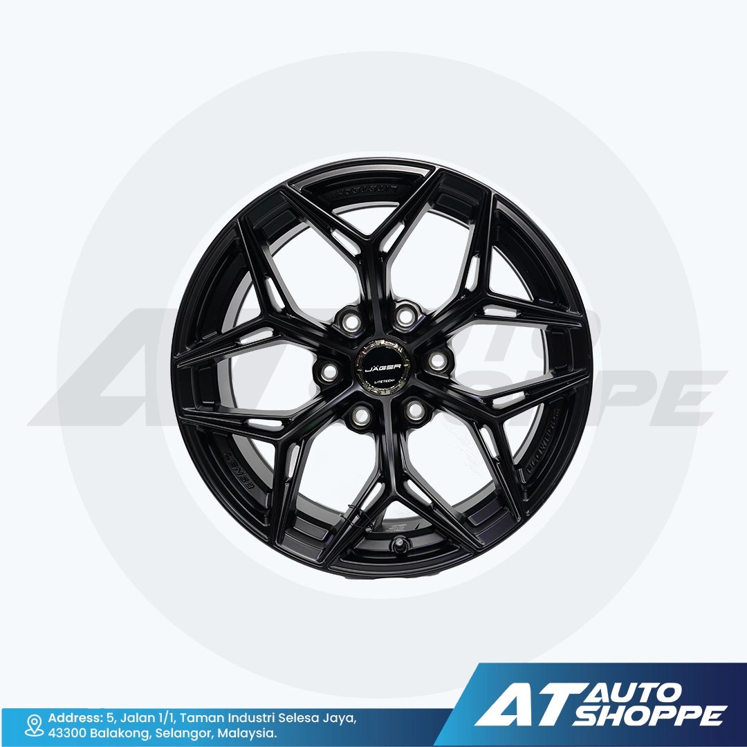 Lenso Blaze-Satin Black 18x9 ET15 6x139.7 (1 Piece)