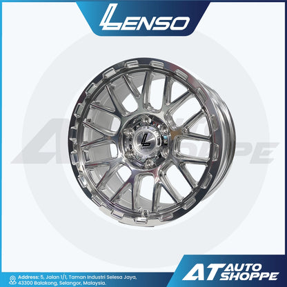 Lenso Cezar-High Glossy Polish 18x9 ET0 6x139.7 (1 Piece)
