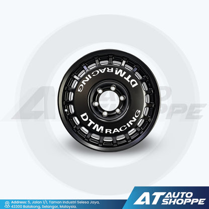 Lenso DTM Satin Black 18x9.0 ET00 PCD 6x139.7 (1 Piece)