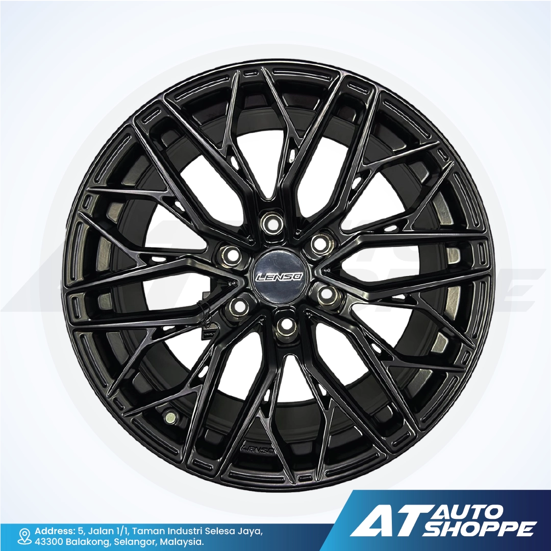 Lenso Jager Ventus (T)-Satin Black 18x9 ET15 6x139.7 (1 Piece)