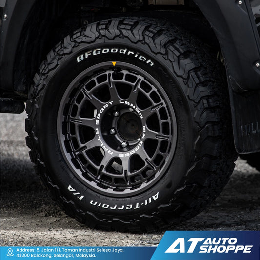 Lenso MX Ebola-Satin Black 18x9 ET0 6x114.3 (1 Piece)