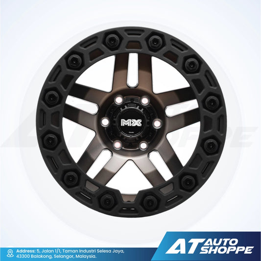 Lenso MX Fury-Copper Black 18x9J ET0 6x139.7 (1 Piece)