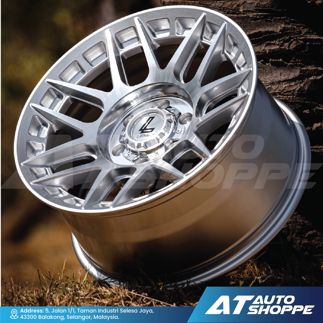 Lenso MX Grandiz-Polished 18x9 ET18 6x139.7 (1 Piece)